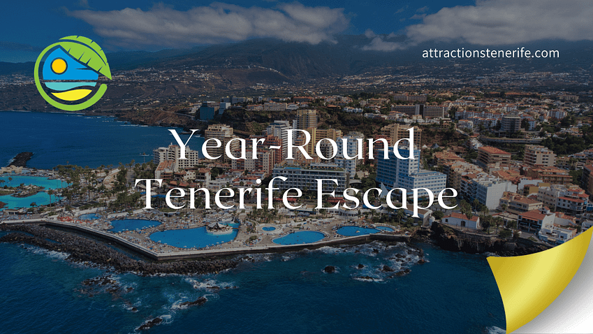 Unveiling the Charms of Puerto de la Cruz, Tenerife. Aerial view